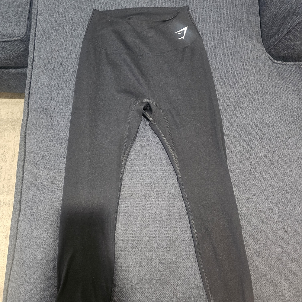 Gymshark Black High-Waisted Leggings